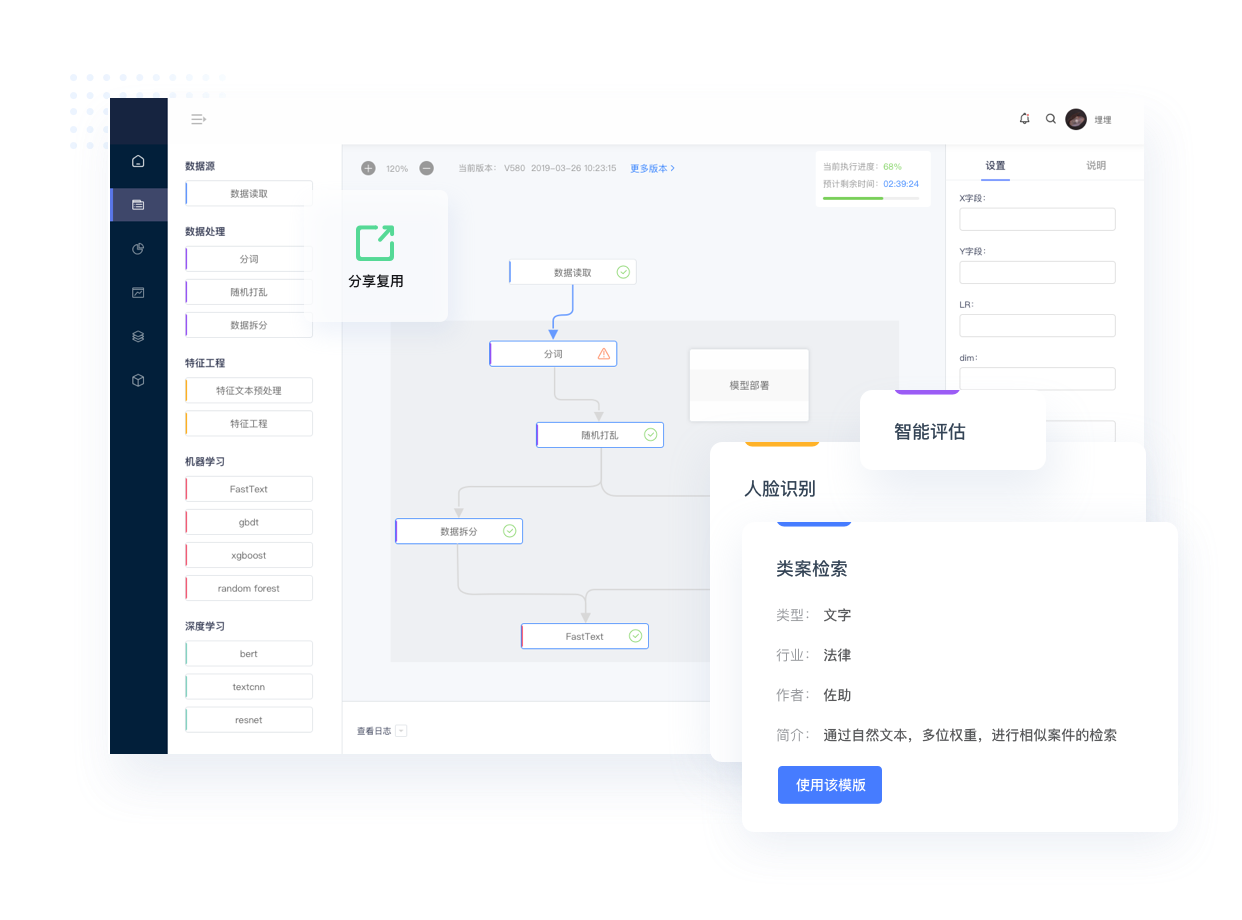 模版丰富